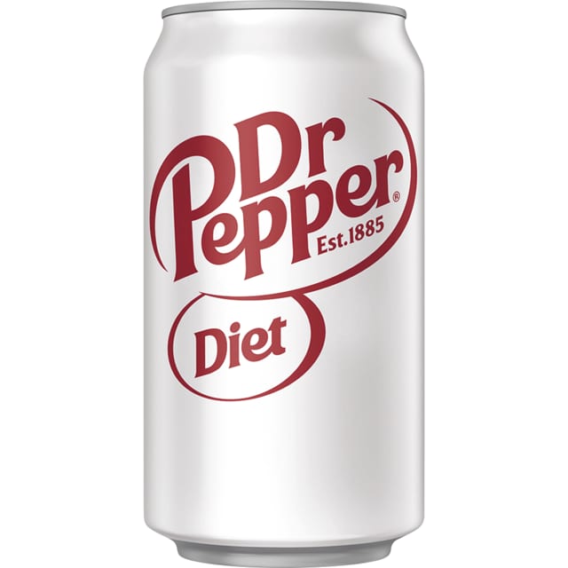Diet Dr. Pepper Can.